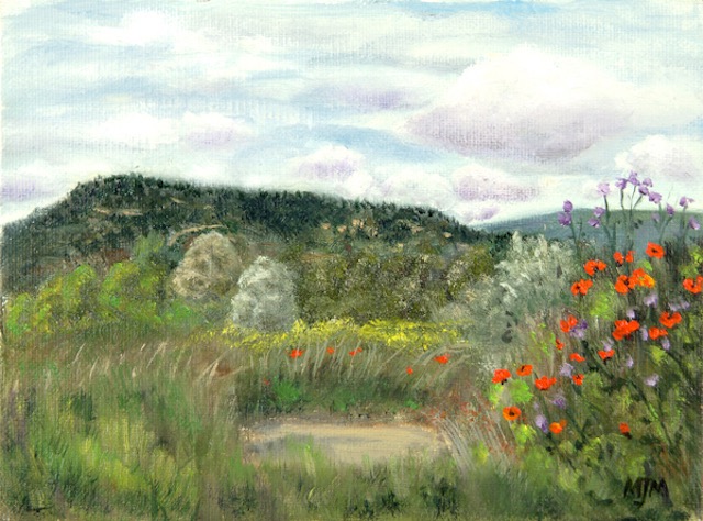 Poppies by Roadside