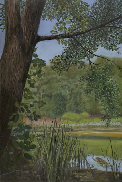 Spring at the Pond in Kings Contrivance